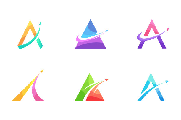 字母A为航空航天抽象符号现代图片下载