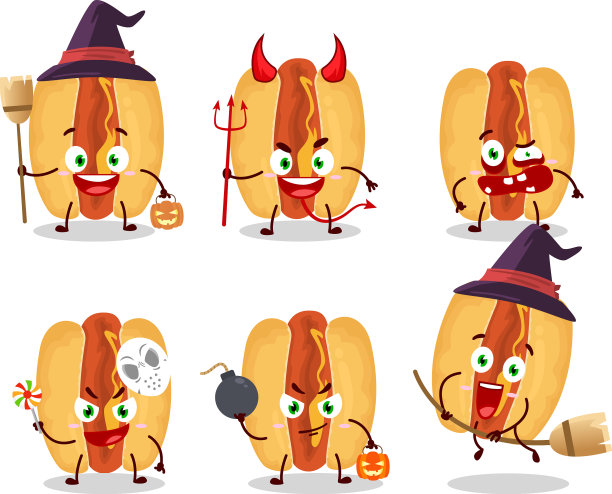 万圣节卡通表情图片下载