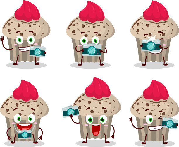 摄影师专业与生日表情符号图片下载