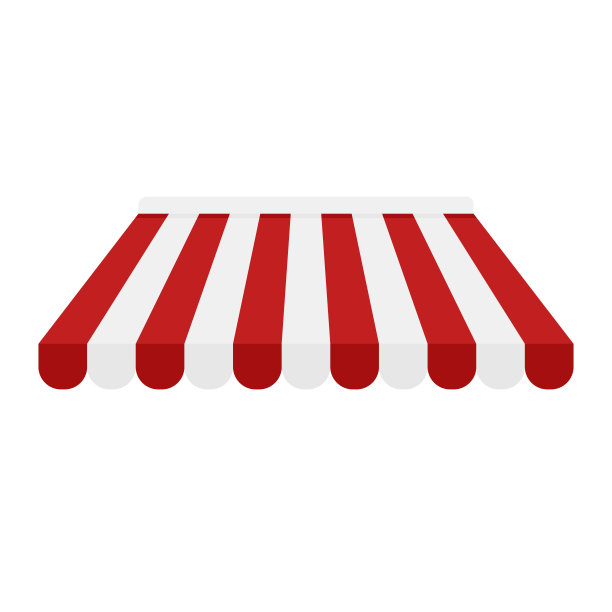 商店的顶篷，超市和商店的遮阳篷，帐篷篷图片下载