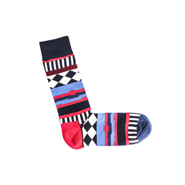 彩色袜子孤立在白色背景上图片下载