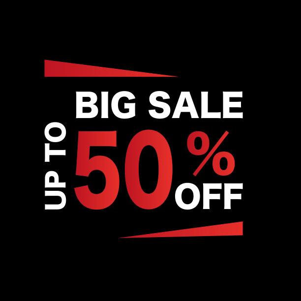 促销传单、折扣券模板、特价市场海报。矢量图像销售广告标签和设置招牌促销横幅图片下载