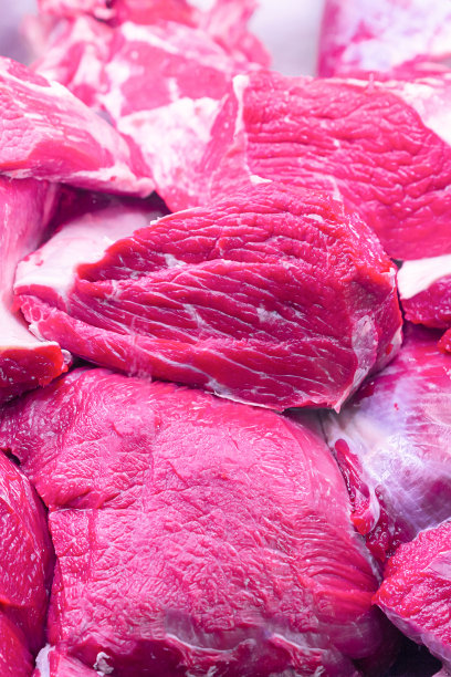 蒸新鲜牛肉肉垂直照片背景烹饪图片下载