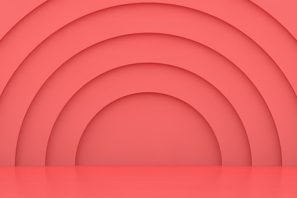 3D红色支架，产品支架，空白场景图片下载