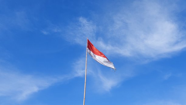 印度尼西亚共和国旗图片下载