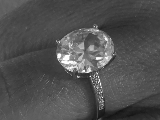 女人手上的漂亮戒指图片下载