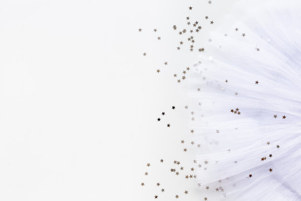 芭蕾舞裙-芭蕾舞女演员的裙子，俯视图图片下载