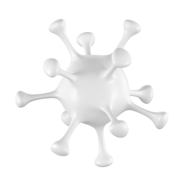 3D插图白细胞病毒图片下载