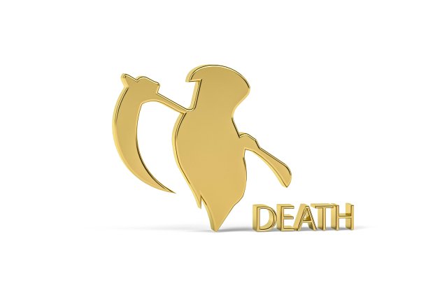 长柄大镰刀图标图片下载