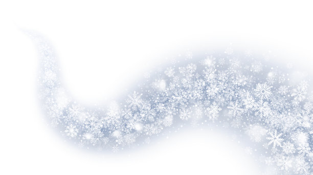 旋转魔法雪效果Trail圣诞节装饰图片下载