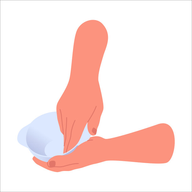 手洗碗矢量插图图片下载