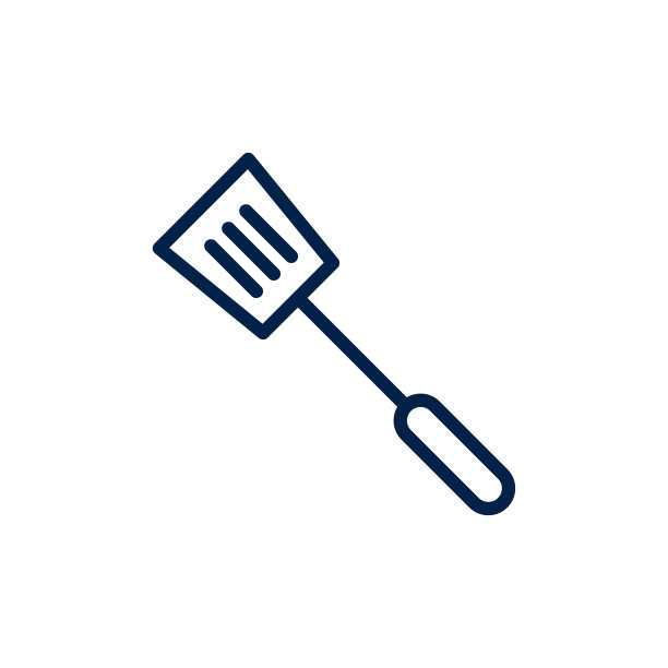 擀面杖图标，插画线条艺术设计。图片下载