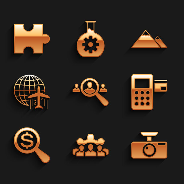 设置放大镜搜索人项目图片下载