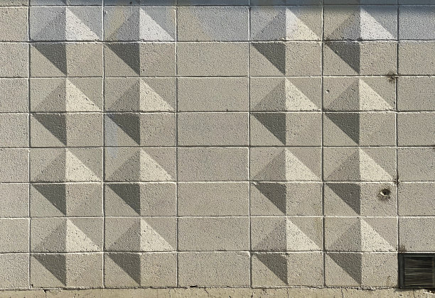 菱形混凝土水泥石建筑墙体设计图片下载