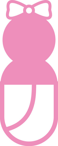 女宝宝象形图图片下载