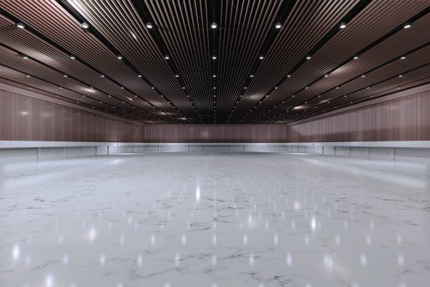 空厅展览中心。画廊，贸易展览的背景。图片下载