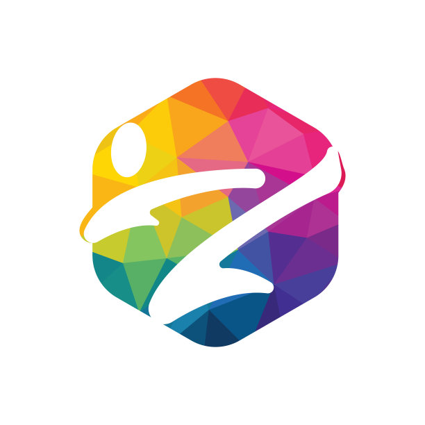 空手道运动矢量标志设计。武术标志概念。图片下载