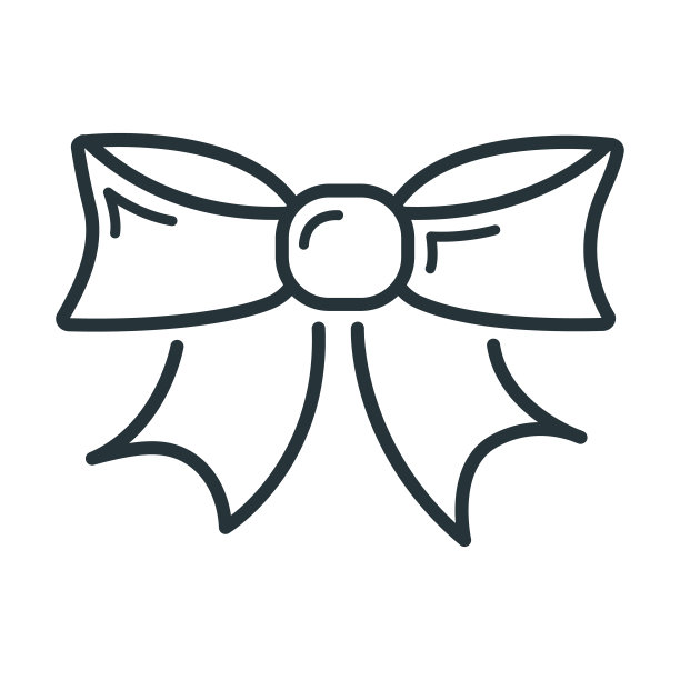 概念新年快乐，圣诞快乐装饰图标，勾勒圣诞标签假日冬季时间平面矢量插图，孤立在白色上。图片下载