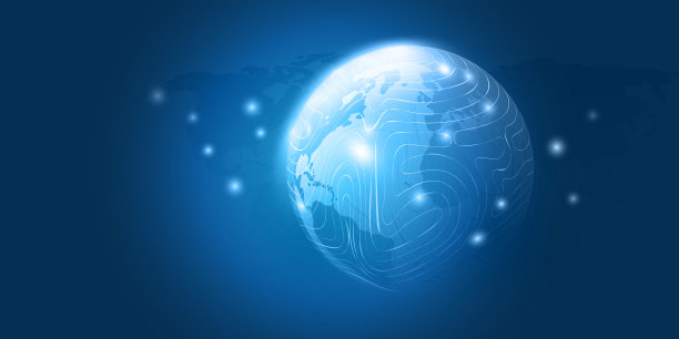 全球网络通信概念图片下载