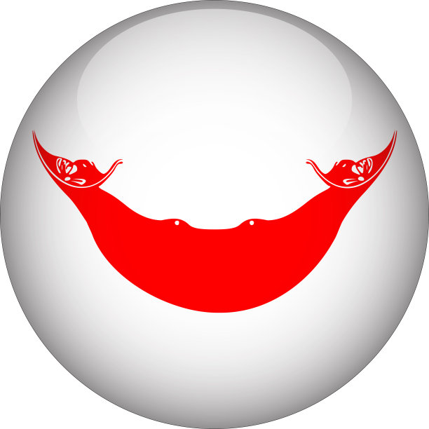 复活节岛3D圆形国家国旗按钮图标图片下载