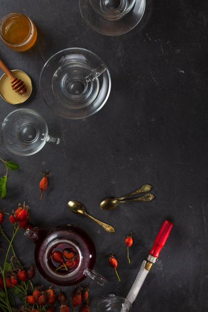 传统的玫瑰果茶配方图片下载