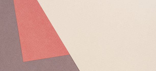 抽象几何纸质地硬纸板背景。米色、棕黄、珊瑚黄粉彩流行的颜色图片下载