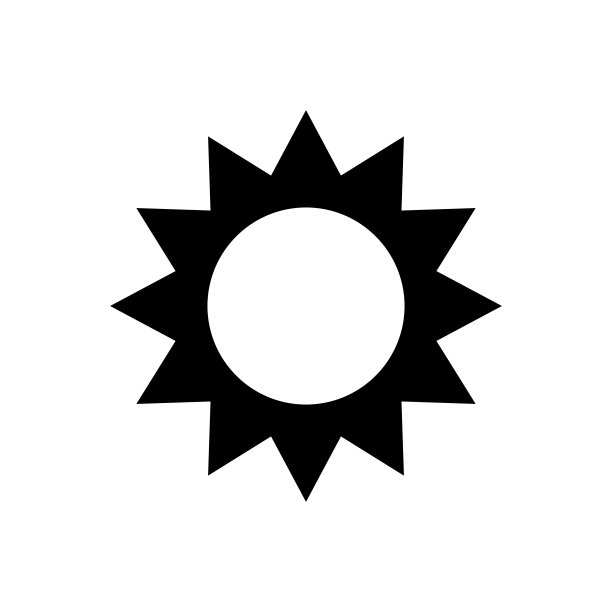 太阳图标图片下载
