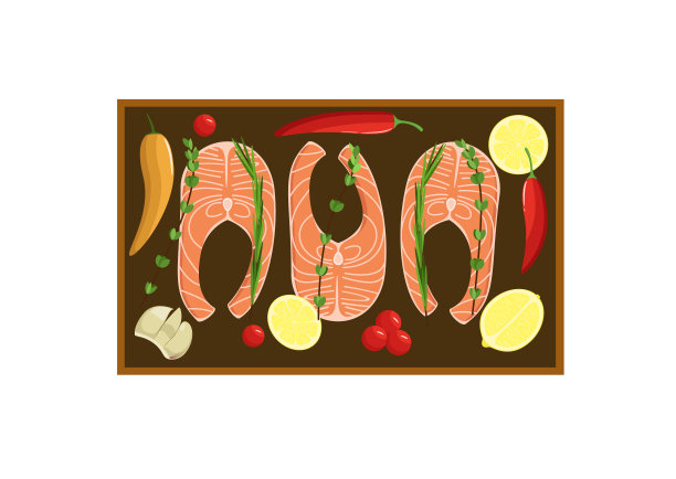 马哈鱼排图片下载