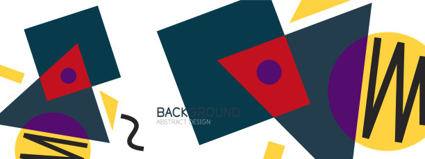 抽象的背景块线三角形图片下载