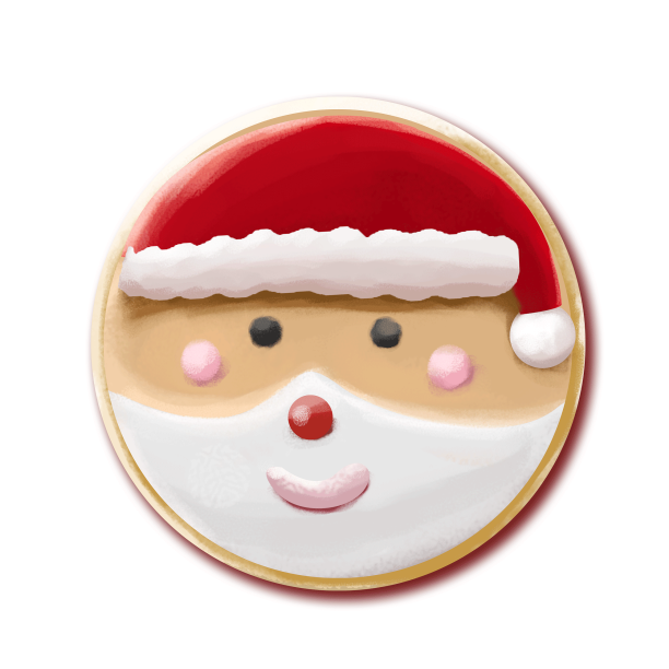 趣味节日卡通手绘小清新圣诞节节日饼干元素图片下载
