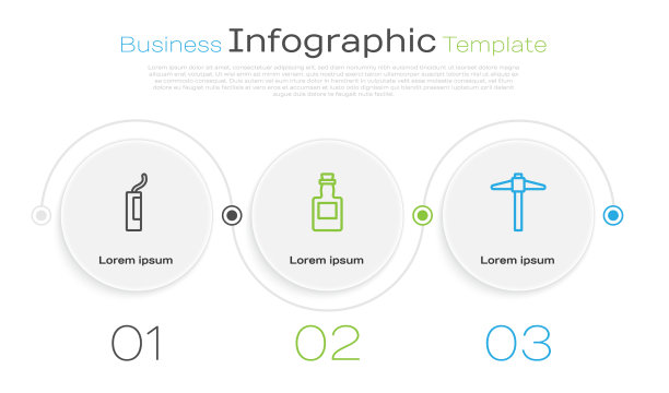 设线、炸药、龙舌兰酒瓶和鹤嘴锄图片下载