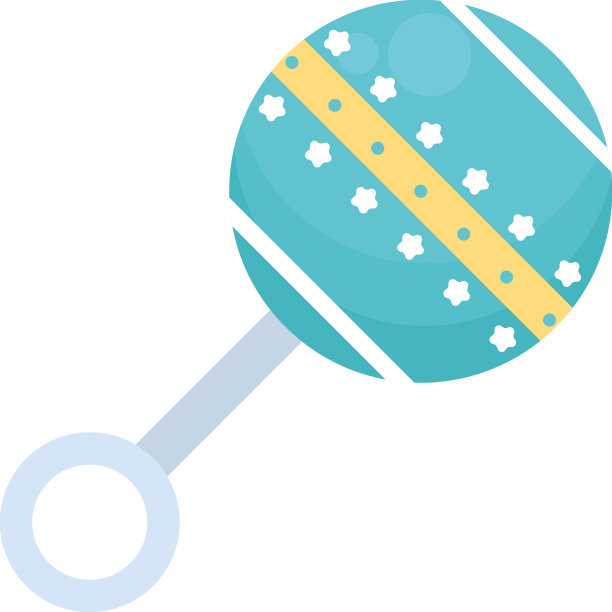 婴儿摇铃图标图片下载