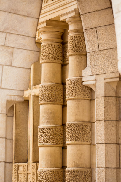 阿拉斯市政厅正面的特写图片下载