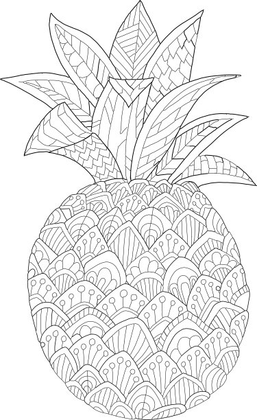 手绘着色页的孩子和成人。漂亮的图案和小细节的图画。彩色书图片。图片下载