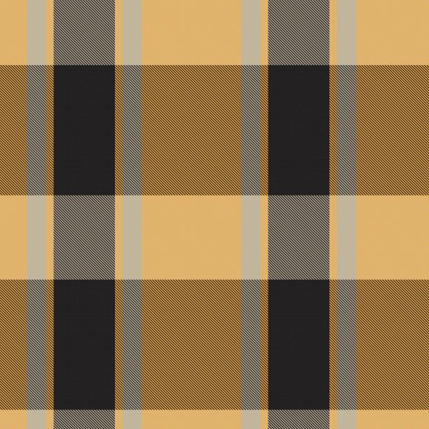 橙色不对称格子图案无缝图片下载