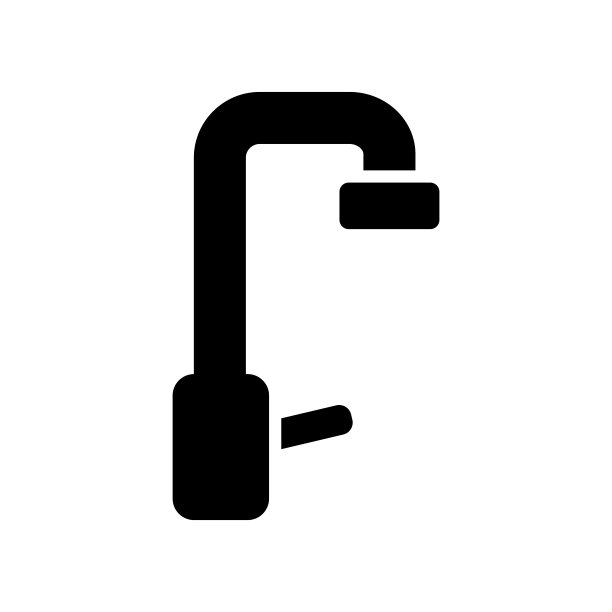 水龙头图标设计矢量模板插图图片下载