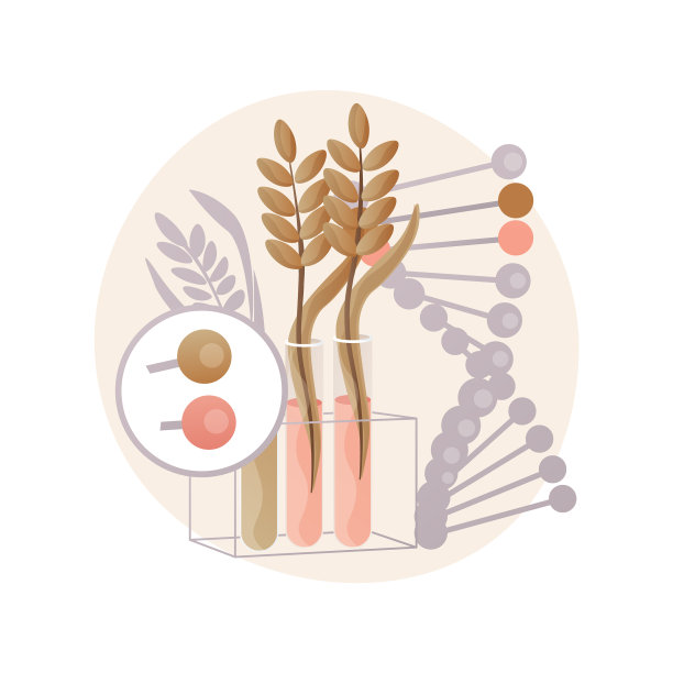 转基因植物的抽象概念图片下载