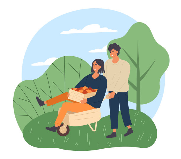 人们快乐的园丁图片下载