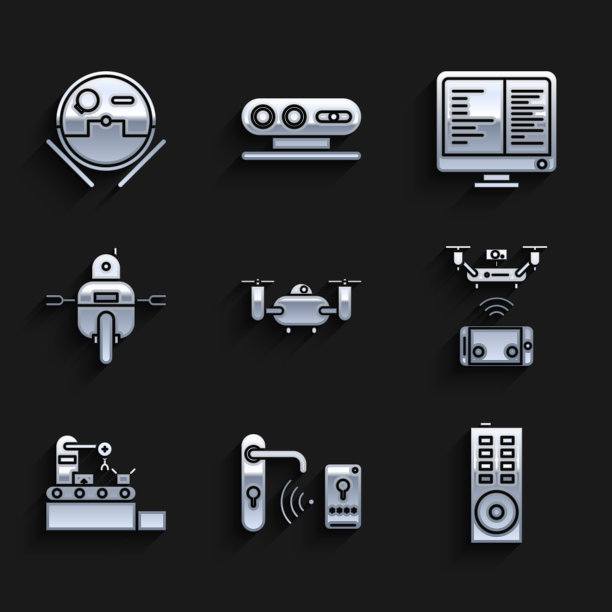 设置无人机飞行与行动相机遥控图片下载