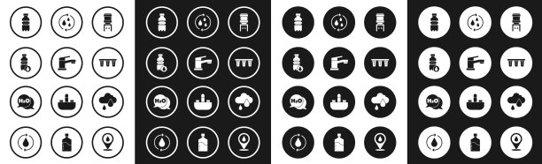 设置饮水机龙头水瓶的滤水器图片下载