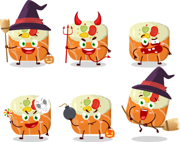 万圣节卡通表情图片下载