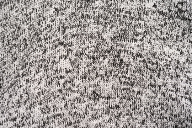 灰色面料质地。背景与精致的条纹图案。图片下载