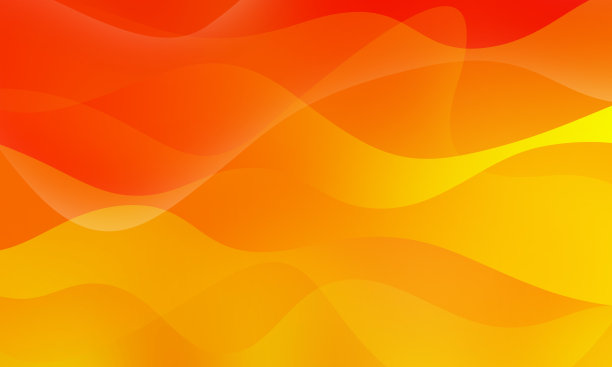 抽象的橙色背景与波浪图片下载