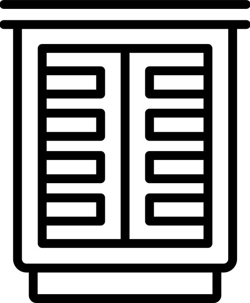 多层建筑图标勾勒城市图片下载