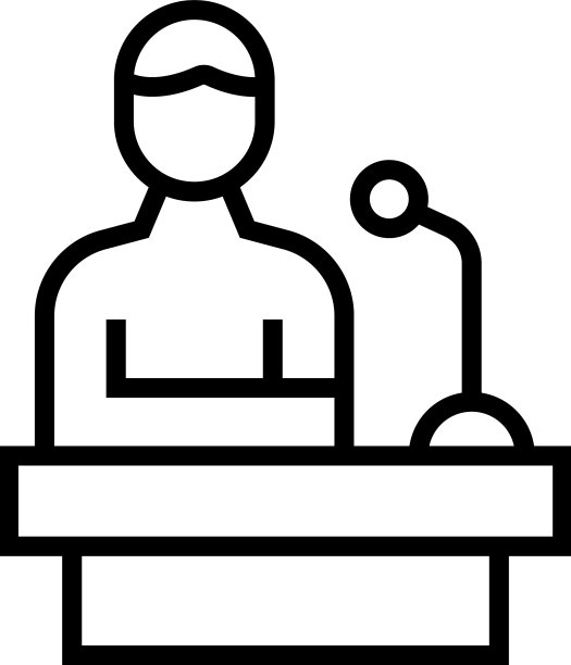 讲者图标概述研讨会报告图片下载