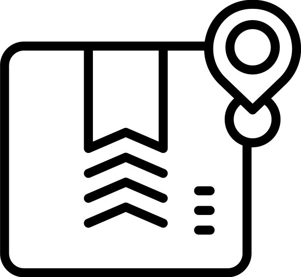 包裹城市位置图标提货图片下载