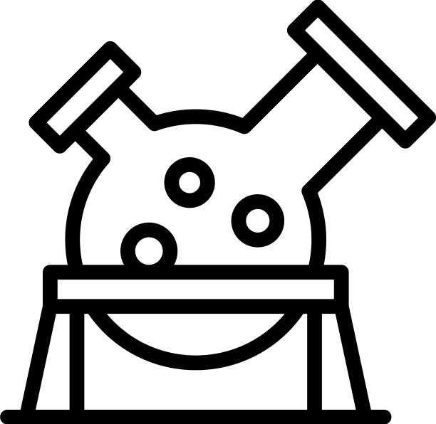 实验室烧瓶图标轮廓医疗图片下载