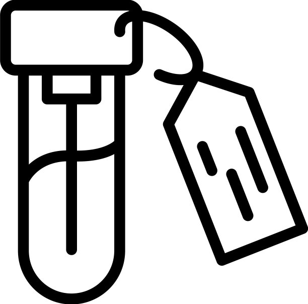 试管标签图标概述实验室科学图片下载