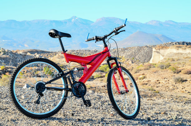 全悬挂山地自行车图片下载