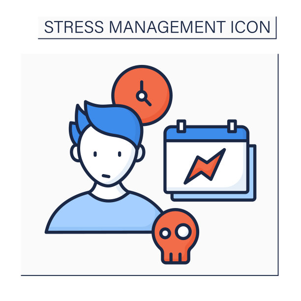 外部压力源彩色图标图片下载